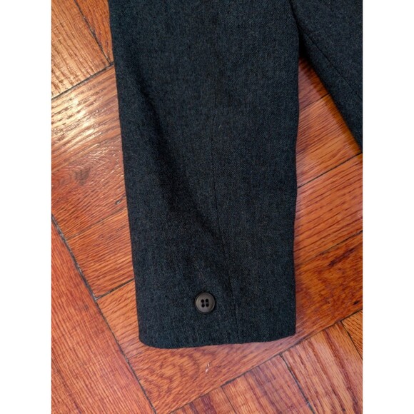 Vintage Pendleton Dark Grey Blazer Jacket Size 8 100% Virgin Wool - Picture 6 of 9